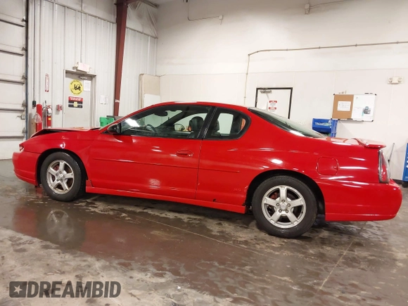 2004 Chevrolet Monte Carlo SS with VIN 2G1WX12K249401015, listed as a IAAI auction lot 42557480 with 135,389 mi miles and . Bid and sale history available at DreamBid. Image 14.