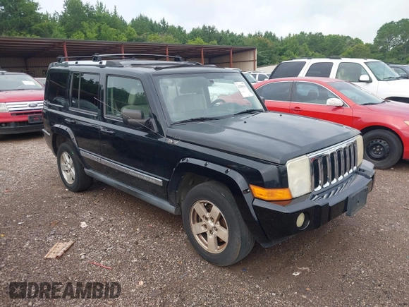 2006 Jeep Commander Limited with VIN 1J8HH58N96C280493, listed as a IAAI auction lot 42589014 with 234,739 mi miles and . Bid and sale history available at DreamBid. Image 1.