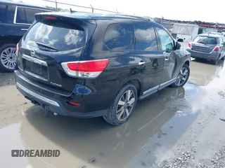 2013 Nissan Pathfinder S with VIN 5N1AR2MN0DC635487, listed as a IAAI auction lot 42501381 with 168,466 mi miles and . Bid and sale history available at DreamBid. Image 4.
