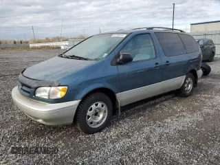 2000 Toyota Sienna LE with VIN 4T3ZF13C9YU280798, listed as a Copart auction lot 80708614 with 282,612 mi miles and Clean Title. Bid and sale history available at carsss.com. Image 1.