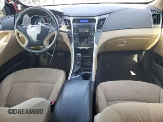 2013 Hyundai Sonata GLS with VIN 5NPEB4AC9DH674107, listed as a Copart auction lot 55487335 with 150,210 mi miles and Salvage title. Bid and sale history available at DreamBid. Image 8.