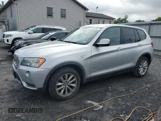 2014 BMW X3 xDrive28i with VIN 5UXWX9C51E0D31096, listed as a Copart auction lot 61467765 with 190,766 mi miles and Salvage title. Bid and sale history available at DreamBid. Image 1.