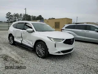 2023 Acura MDX w/Advance Package with VIN 5J8YE1H87PL022852, listed as a Copart auction lot 88914165 with 24,683 mi miles and Salvage Title. Bid and sale history available at carsss.com. Image 14.
