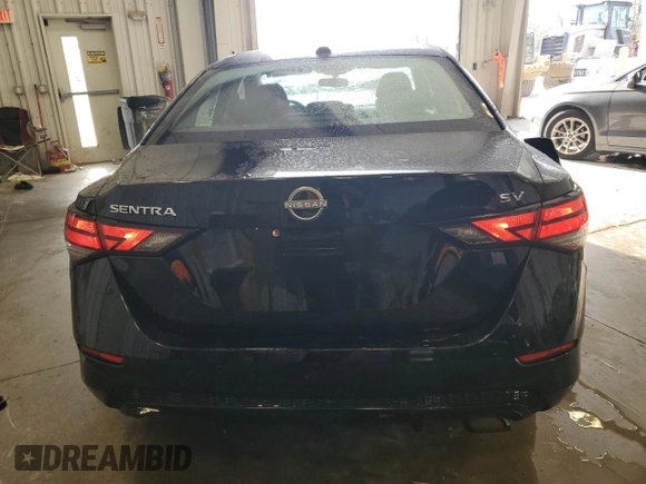 2024 Nissan Sentra SV with VIN 3N1AB8CV0RY378216, listed as a Copart auction lot 56019235 with 18,092 mi miles and Clean Title. Bid and sale history available at DreamBid. Image 6.