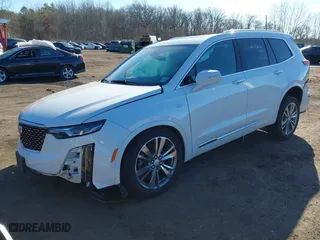 2021 Cadillac XT6 Premium Luxury with VIN 1GYKPDRS9MZ236075, listed as a IAAI auction lot 41632689 with 1 mi miles. Bid and sale history available at carsss.com. Image 19.
