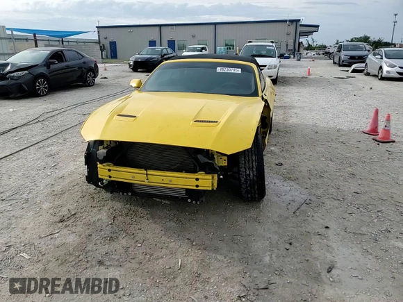 2018 Ford Mustang EcoBoost Premium with VIN 1FATP8UH2J5155828, listed as a Copart auction lot 48230705 with 63,592 mi miles and Salvage Title. Bid and sale history available at carsss.com. Image 14.