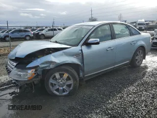 2009 Ford Taurus Limited with VIN 1FAHP25W09G118549, listed as a Copart auction lot 43234475 with 105,074 mi miles and Salvage Title. Bid and sale history available at carsss.com. Image 1.