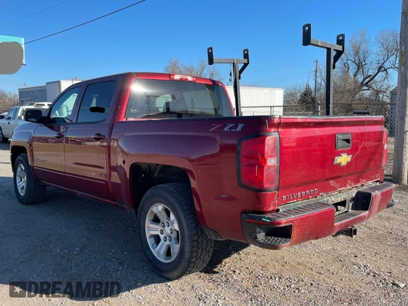 2018 Chevrolet Silverado 1500 LT with VIN 3GCUKRECXJG257926, listed as a Copart auction lot 52463635 with 272,996 mi miles and Clean Title. Bid and sale history available at carsss.com. Image 3.