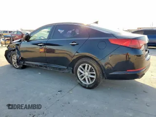 2013 Kia Optima LX with VIN 5XXGM4A74DG257091, listed as a Copart auction lot 47219175 with 136,300 mi miles and Salvage Title. Bid and sale history available at carsss.com. Image 2.