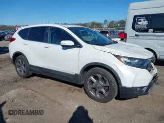 2019 Honda CR-V EX z VIN 7FARW1H54KE019493, wystawiony jako IAAI lot #41684338 z przebiegiem 171 696 mil mil oraz . Historia ofert i sprzedaży dostępna na DreamBid. Obrazek 1.