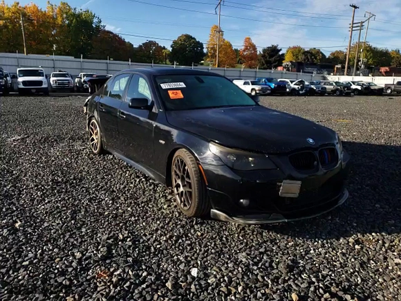 2010 BMW 5 Series 535i with VIN WBANW1C58AC165308, listed as a Copart auction lot 77803604 with 134,965 mi miles and Salvage Title. Bid and sale history available at carsss.com. Image 10.