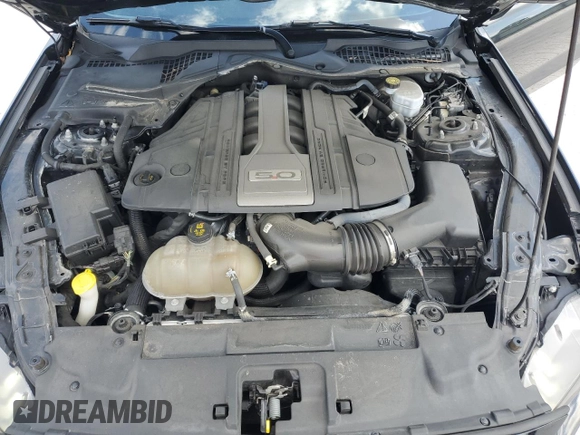 2019 Ford Mustang GT with VIN 1FA6P8CF6K5122362, listed as a Copart auction lot 54122165 with 67,371 mi miles and Salvage title. Bid and sale history available at DreamBid. Image 11.
