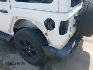 2021 Jeep Wrangler Unlimited Sahara with VIN 1C4HJXEN1MW618508, listed as a IAAI auction lot 42639515 with 39,747 mi miles and . Bid and sale history available at DreamBid. Image 17.