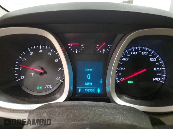 2011 Chevrolet Equinox LT w/2LT with VIN 2CNFLNEC3B6256933, listed as a Copart auction lot 54142445 with 159,556 mi miles and Non Repairable. Bid and sale history available at carsss.com. Image 9.