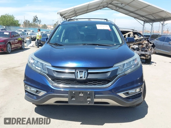 2015 Honda CR-V EX-L with VIN 2HKRM3H71FH549832, listed as a IAAI auction lot 42024750 with 125,734 mi miles. Bid and sale history available at carsss.com. Image 12.