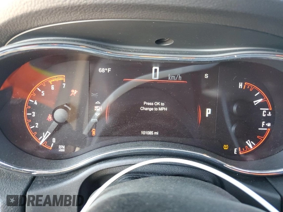 2015 Dodge Durango R/T with VIN 1C4SDJCT9FC782038, listed as a Copart auction lot 63640945 with 101,085 mi miles and Clean title. Bid and sale history available at DreamBid. Image 9.