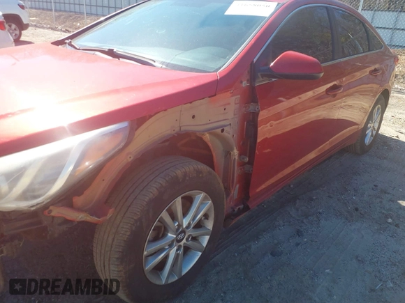 2017 Hyundai Sonata SE with VIN 5NPE24AFXHH543364, listed as a IAAI auction lot 41658050 with 192,963 mi miles. Bid and sale history available at carsss.com. Image 18.