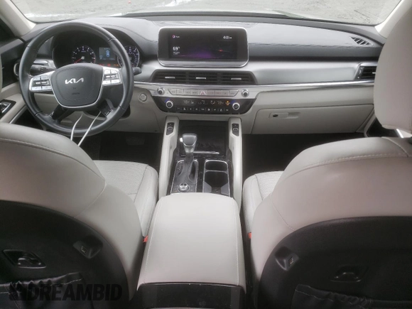 2022 Kia Telluride S with VIN 5XYP6DHC6NG240156, listed as a Copart auction lot 51934575 with 45,940 mi miles and Salvage Title. Bid and sale history available at DreamBid. Image 8.