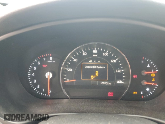 2017 Kia Sorento EX with VIN 5XYPH4A12HG291225, listed as a Copart auction lot 56944805 with 103,702 mi miles and Salvage title. Bid and sale history available at DreamBid. Image 9.