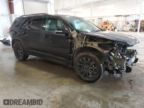 2023 Chevrolet Traverse RS with VIN 1GNEVJKWXPJ316189, listed as a Copart auction lot 64686694 with 9,295 mi miles and Salvage Title. Bid and sale history available at carsss.com. Image 4.