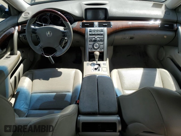 2006 Acura RL with VIN JH4KB16556C001484, listed as a Copart auction lot 58545855 with 118,218 mi miles and Clean title. Bid and sale history available at DreamBid. Image 8.