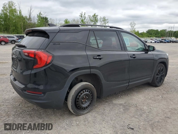 2020 GMC Terrain SLE with VIN 3GKALMEV2LL299087, listed as a Copart auction lot 60545425 with 88,199 mi miles and Salvage title. Bid and sale history available at DreamBid. Image 3.