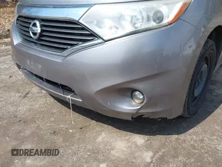 2012 Nissan Quest SL with VIN JN8AE2KP1C9032424, listed as a IAAI auction lot 42038372 with 205,530 mi miles. Bid and sale history available at carsss.com. Image 6.