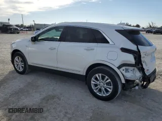 2022 Cadillac XT5 FWD Luxury with VIN 1GYKNAR41NZ178826, listed as a Copart auction lot 42780595 with 6,540 mi miles and Salvage title. Bid and sale history available at DreamBid. Image 2.
