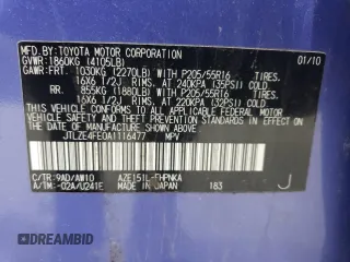 2010 Scion xB z VIN JTLZE4FE0A1116477, wystawiony jako Copart lot #52049585 z przebiegiem 172 510 mil mil oraz Szkoda całkowita • Salvage title. Historia ofert i sprzedaży dostępna na DreamBid. Obrazek 13.