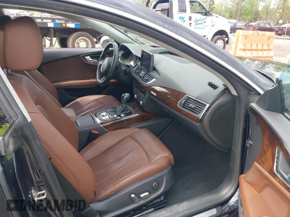 2018 Audi A7 Prestige with VIN WAU23AFC3JN057141, listed as a IAAI auction lot 42039747 with 66,095 mi miles. Bid and sale history available at carsss.com. Image 5.