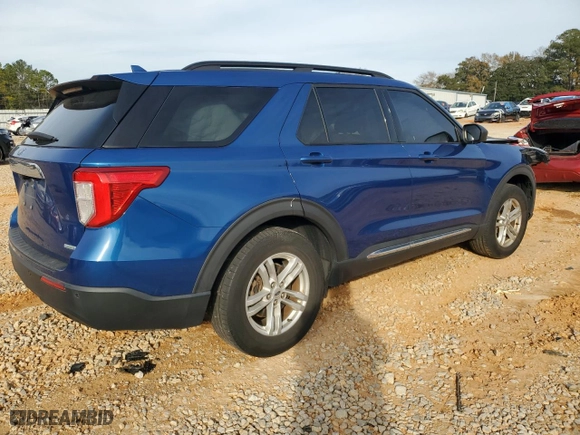 2020 Ford Explorer XLT with VIN 1FMSK7DH3LGB26887, listed as a Copart auction lot 41842605 with 81,796 mi miles and Non Repairable. Bid and sale history available at carsss.com. Image 3.