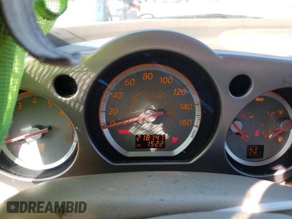 2006 Nissan Murano S z VIN JN8AZ08WX6W518596, wystawiony jako Copart lot #78172834 z przebiegiem 218 147 mil mil oraz Szkoda całkowita • Salvage title. Historia ofert i sprzedaży dostępna na DreamBid. Obrazek 9.