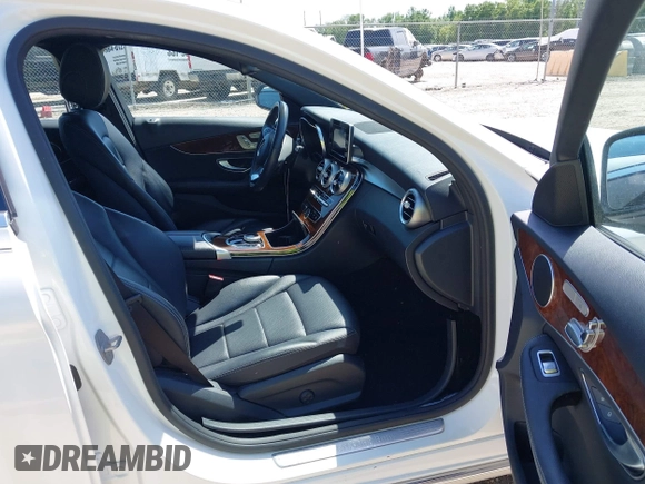 2018 Mercedes-Benz C 300 with VIN WDDWF4JB3JR405370, listed as a IAAI auction lot 41954821 with 36,907 mi miles and . Bid and sale history available at carsss.com. Image 5.