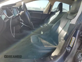 2013 Tesla Model S with VIN 5YJSA1CG9DFP09733, listed as a Copart auction lot 87739005 with 88,163 mi miles and Salvage title. Bid and sale history available at DreamBid. Image 7.