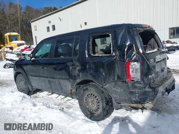 2013 Honda Pilot EX-L with VIN 5FNYF4H74DB080386, listed as a IAAI auction lot 41582077 with 285,443 mi miles and . Bid and sale history available at DreamBid. Image 3.