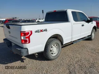 2018 Ford F-150 XL with VIN 1FTFX1E55JKC56558, listed as a IAAI auction lot 42256824 with 98,484 mi miles and . Bid and sale history available at DreamBid. Image 4.
