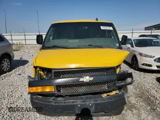 2019 Chevrolet Express Cargo with VIN 1GCWGAFP7K1235413, listed as a Copart auction lot 73735724 with Not provided miles and Salvage title. Bid and sale history available at DreamBid. Image 5.