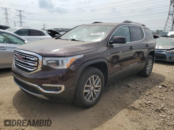 2017 GMC Acadia SLE z VIN 1GKKNLLS3HZ317114, wystawiony jako Copart lot #56943155 z przebiegiem 132 657 mil mil oraz Szkoda całkowita • Salvage title. Historia ofert i sprzedaży dostępna na DreamBid. Obrazek 1.