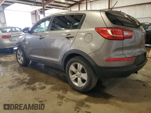 2012 Kia Sportage LX with VIN KNDPB3A29C7271466, listed as a Copart auction lot 58755725 with 156,489 mi miles and Salvage title. Bid and sale history available at DreamBid. Image 2.