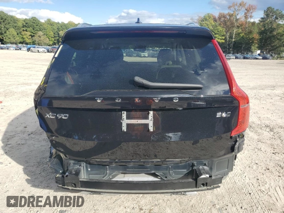 2023 Volvo XC90 Ultimate with VIN YV4062PA8P1972892, listed as a Copart auction lot 75747064 with 16,997 mi miles and Salvage Title. Bid and sale history available at carsss.com. Image 6.