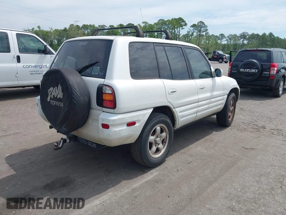 1999 Toyota RAV4 with VIN JT3GP10V8X7054552, listed as a IAAI auction lot 42361645 with 266,630 mi miles and . Bid and sale history available at DreamBid. Image 4.