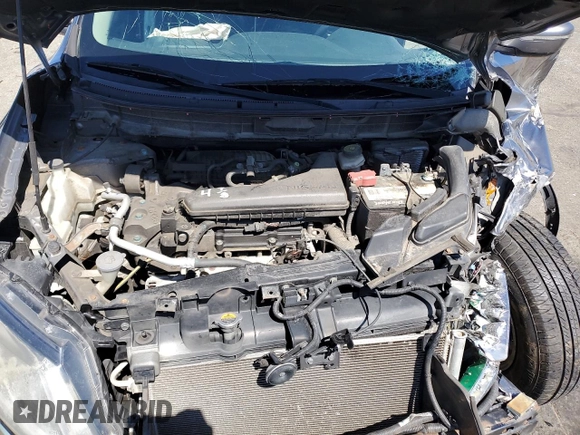 2015 Nissan Rogue SV with VIN KNMAT2MV8FP543870, listed as a Copart auction lot 53615465 with 151,697 mi miles and Salvage Title. Bid and sale history available at carsss.com. Image 12.
