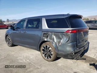 2022 Kia Carnival EX with VIN KNDNC5H32N6072329, listed as a Copart auction lot 42173915 with 25,910 mi miles and Salvage Title. Bid and sale history available at carsss.com. Image 2.