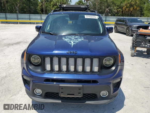2020 Jeep Renegade Altitude with VIN ZACNJAB17LPK95978, listed as a Copart auction lot 57432225 with 35,690 mi miles and Salvage title. Bid and sale history available at DreamBid. Image 5.