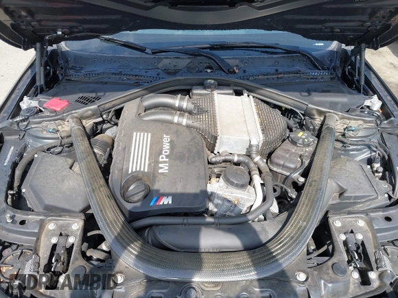 2016 BMW M4 with VIN WBS3U9C50GP969434, listed as a IAAI auction lot 41849452 with 82,322 mi miles. Bid and sale history available at carsss.com. Image 10.