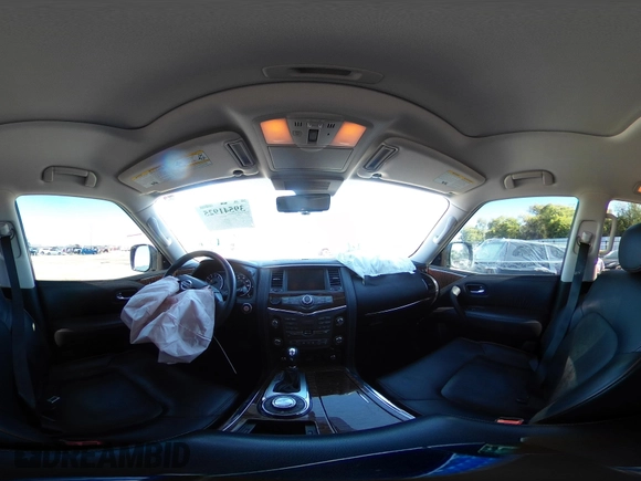 2018 Nissan Armada Platinum with VIN JN8AY2NE7J9730759, listed as a IAAI auction lot 39541925 with 83,001 mi miles. Bid and sale history available at carsss.com. Image 19.