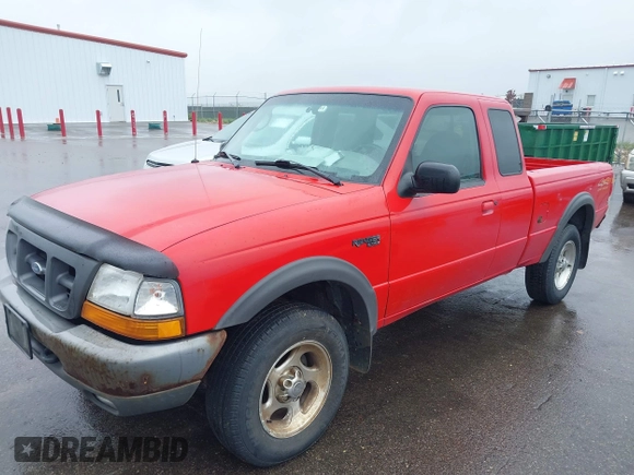 1998 Ford Ranger XL z VIN 1FTZR15X3WPB64626, wystawiony jako IAAI lot #42318798 z przebiegiem 120 623 mil mil oraz . Historia ofert i sprzedaży dostępna na DreamBid. Obrazek 2.