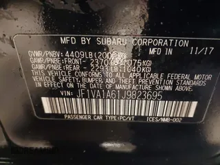 2018 Subaru WRX z VIN JF1VA1A61J9823695, wystawiony jako IAAI lot #41579572 z przebiegiem 92 119 mil mil oraz . Historia ofert i sprzedaży dostępna na DreamBid. Obrazek 9.