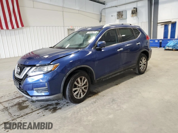 2017 Nissan Rogue SV with VIN KNMAT2MT6HP569207, listed as a Copart auction lot 49787945 with 148,942 mi miles and Clean title. Bid and sale history available at DreamBid. Image 1.