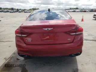 2020 Genesis G80 3.8L with VIN KMTFN4JE3LU328976, listed as a Copart auction lot 72466034 with 35,881 mi miles and Salvage Title. Bid and sale history available at carsss.com. Image 6.